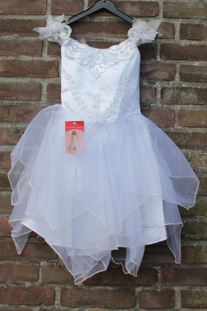 Prachtige witte of roze prinsessen/bruidsmeisjes jurk Mt 104, Kinderen en Baby's, Kinderkleding | Maat 104, Nieuw, Meisje, Jurk of Rok