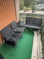 Complete tuinset, Tuin en Terras, Tuinsets en Loungesets, Ophalen, Zo goed als nieuw, Bank, 2 zitplaatsen