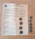 9x laatste gulden, Ophalen of Verzenden, Nederland, Munten