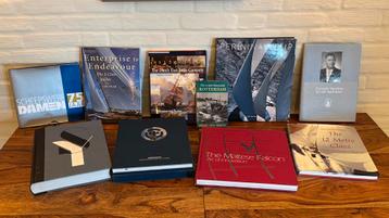 Prachtige verzameling nautische boeken beschikbaar voor biedingen