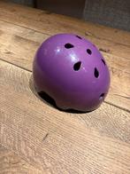 Paarse helm voor stuntstep of skieleren, Ophalen, Zo goed als nieuw, Bescherming