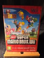 New Super Mario Bros. Wii - Compleet!, Spelcomputers en Games, Games | Nintendo Wii, Eén computer, Ophalen of Verzenden, Zo goed als nieuw