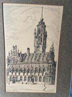 Stadhuis Middelburg - Mimeograph druk, Ophalen of Verzenden