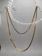 14 karaat collier koningsschakel in absolute nieuwstaat, Verzenden, Zo goed als nieuw, Goud, Goud