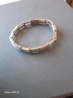 Stalen Armband, Ophalen of Verzenden, Zo goed als nieuw, Zilver, Staal
