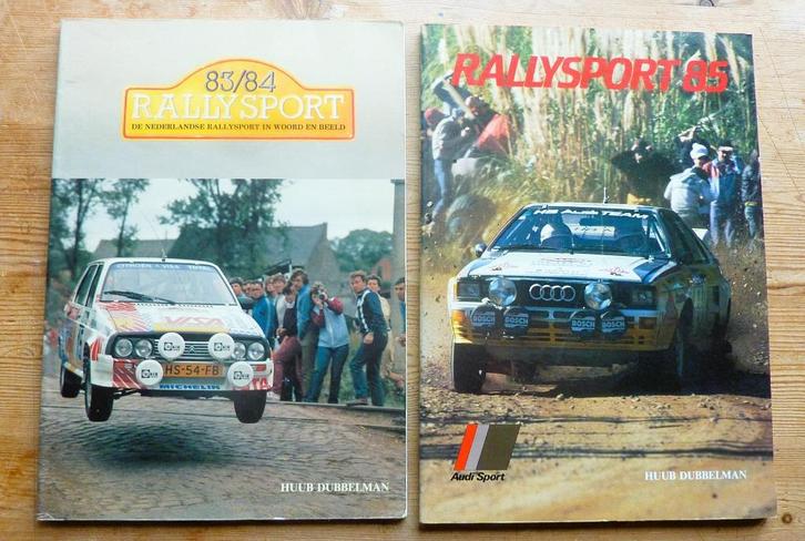 Rallysport 83/84 + Rallysport 85, Boeken, Auto's | Boeken, Gelezen, Algemeen, Ophalen of Verzenden