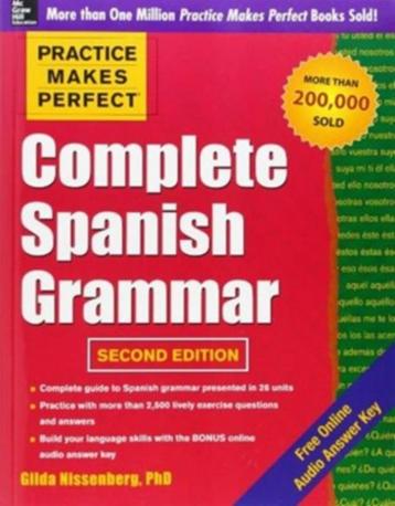 Complete Spanish Grammar beschikbaar voor biedingen