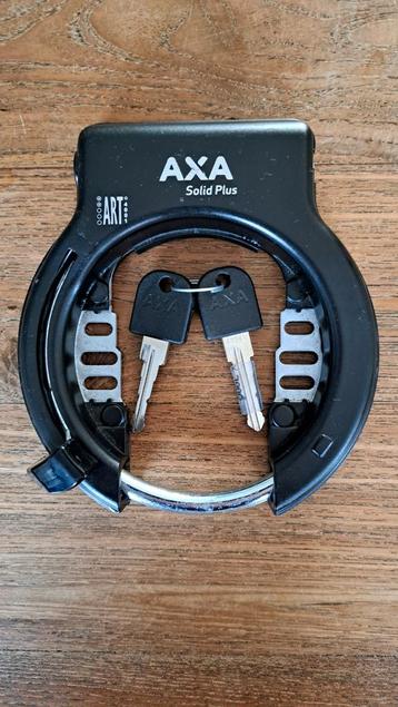 AXA SolidPlus Ringslot  geschikt voor insteekkabel als extra beschikbaar voor biedingen