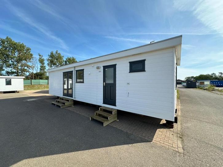 COMPLEET GERENOVEERDE WINTERHARDE CHALETS! (30 STUKS), Caravans en Kamperen, Stacaravans, tot en met 6, Ophalen of Verzenden