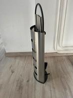 Haardset - Zo goed als nieuw! Rvs, Huis en Inrichting, Ophalen of Verzenden, Zo goed als nieuw, Vrijstaande haard, Overige soorten