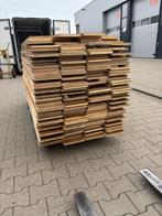 64 m2 eiken multivloer . 19 cm breed 2 cm dik toplaag 5mm, Gebruikt, 2e hands product, 2e hands product, 2e hands product