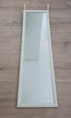 Deur spiegel wit, Huis en Inrichting, Woonaccessoires | Spiegels, Ophalen, Minder dan 50 cm, 100 tot 150 cm, Zo goed als nieuw