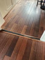 Mooie merbau hardhouten vloer, Gebruikt, 10 m² of meer, 10 tot 30 cm, Hout