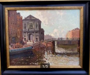 == Herman Bogman jr 1890-1975===stadsgezicht ROTTERDAM== beschikbaar voor biedingen