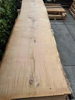 Zeer grote eiken boomstambladen 405x80/85x7 cm, Ophalen of Verzenden, Zo goed als nieuw, 250 cm of meer, Planken