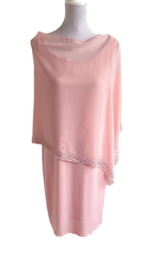 SALE Mooie jurk van Vera Mont M, Kleding | Dames, Jurken, Zo goed als nieuw, Maat 38/40 (M), Roze, Knielengte, Ophalen of Verzenden