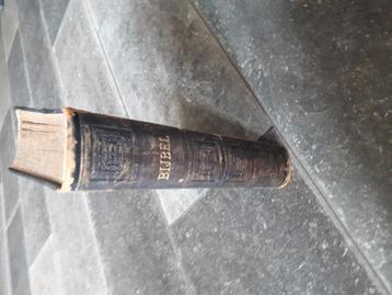 Te koop zeer oude bijbel uit 1909 beschikbaar voor biedingen