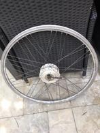 Te koop, Union voorwiel met motor, 6 pins 28 inch, Ophalen of Verzenden, Gebruikt, Algemeen, Wiel