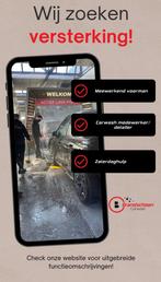 Carwash medewerkers gezocht fulltime/ bijbaan, 33 - 40 uur