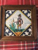 MAKKUM FRIESSE TEGEL Ingelijst in houten lijstje, Ophalen