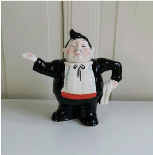Chef Waiter Theepot van Roy Simpson Engelse Novelty Theepot, Verzamelen, Retro, Huis en Inrichting, Ophalen of Verzenden