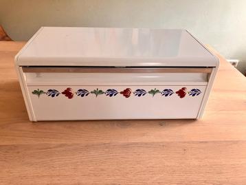 Brabantia broodtrommel Boerenbont brood bewaarbox met klep beschikbaar voor biedingen