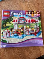 Lego friends city park cafe 3061, Ophalen of Verzenden, Zo goed als nieuw