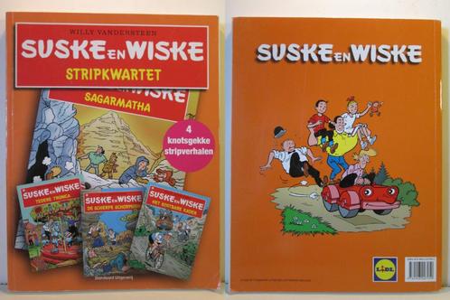 Suske en Wiske - Lidl reclame uitgaven 3: Stripkwartet (SC), Boeken, Stripboeken, Gelezen, Eén stripboek, Ophalen of Verzenden