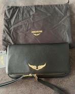 NIEUW, zwart met gouden Rock Clutch tas van Zadig & Voltaire, Ophalen of Verzenden, Nieuw, Zwart, Schoudertasje