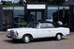 Mercedes-Benz W111 280 SE Cabriolet | Volledig gerestaureerd, Lederen bekleding, Zwart, Cabriolet, Wit