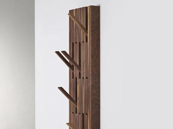 Per use piano rack kapstok walnoot, Huis en Inrichting, Woonaccessoires | Kapstokken, Nieuw, Wandkapstok, Minder dan 100 cm, Hout