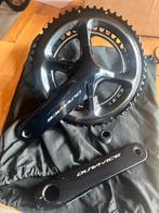 Shimano Dura Ace 165mm 55-39, Fietsen en Brommers, Fietsonderdelen, Ophalen of Verzenden, Zo goed als nieuw, Racefiets, Crankstel of Pedalen