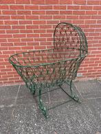 Vintage kinderwieg ijzer jaren 1800, Kinderen en Baby's, Babywiegjes en Ledikanten, Ophalen, Gebruikt, Wieg