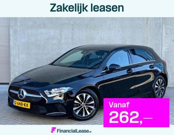 Mercedes-Benz A-klasse 160 2019 Zwart CAMERA|CARPLAY|NAP beschikbaar voor biedingen