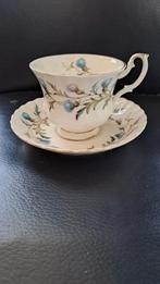 Royal Albert Brigadoon koffiekopje, Ophalen of Verzenden, Zo goed als nieuw, Porselein, Kop en/of schotel