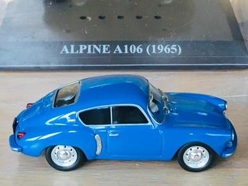 Atlas - 1965 Renault Alpine A106 Coupe / R4 CV blauw ZGAN