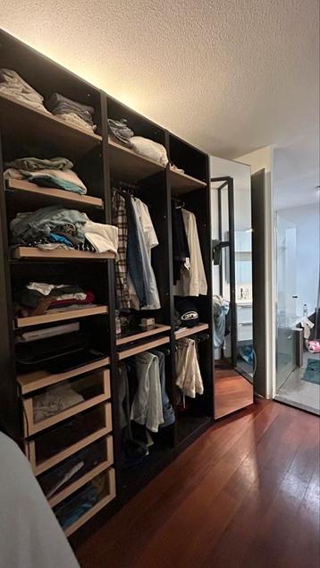 Ikea pax kast 236cm hoog met accesoires
