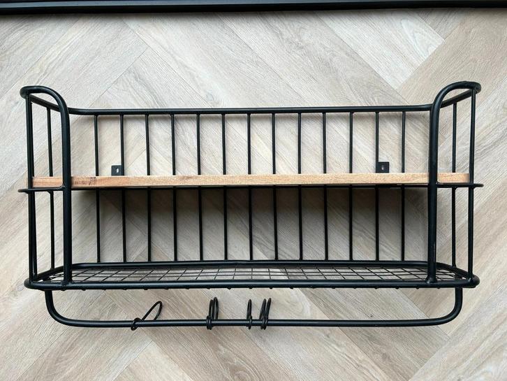 Industrieel wandrek, Huis en Inrichting, Woonaccessoires | Wandplanken en Boekenplanken, Zo goed als nieuw, Ophalen