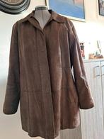 Donna D leren/suède jas in nette staat, Ophalen of Verzenden, Zo goed als nieuw, Maat 46/48 (XL) of groter, Bruin