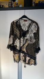 Dames shirt feestelijk zgan XL, Ophalen of Verzenden, Zo goed als nieuw, Zwart, Jurk