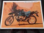 Folder BMW model R100GS Paris -Dakar, Motoren, Verzenden, BMW