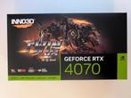 INNO3D GeForce RTX 4070 TWIN X2 videokaart, Computers en Software, Videokaarten, Overige soorten, PCI-Express 4, Ophalen of Verzenden