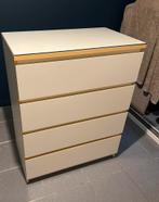 Ladekast 4 lades, Huis en Inrichting, Kasten | Ladekasten, Ophalen, Gebruikt, 100 tot 150 cm, 50 tot 100 cm