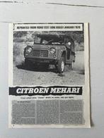 Citroën Mehari, Ophalen of Verzenden, Zo goed als nieuw, Citroën