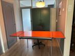 Formica vintage jaren 50/60 eettafel, Ophalen, Gebruikt, 50 tot 100 cm, Rechthoekig