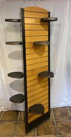 lamellen toren  display 3 zijdig met sleuven bruin 175 x 50, Ophalen, Gebruikt