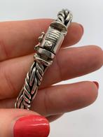 BB1 Prachtige zilveren buddha to buddha armband, Ophalen of Verzenden, Zo goed als nieuw, X, Zilver