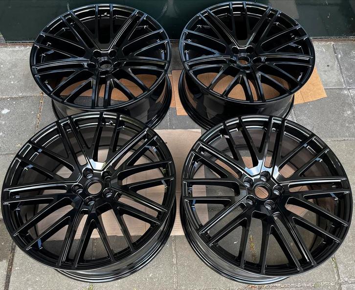 Originele Porsche Macan Turbo V velgen 21 inch, Auto-onderdelen, Banden en Velgen, Velg(en), Zomerbanden, 21 inch, Ophalen