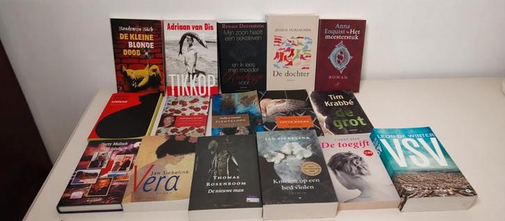 16 x literatuur 3 euro p/st, Boeken, Literatuur, Gelezen, Nederland, Ophalen of Verzenden