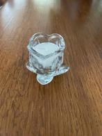 "Tulp van Glas met Kaars" Nieuw, Ophalen of Verzenden, Nieuw, Overige materialen, Minder dan 25 cm